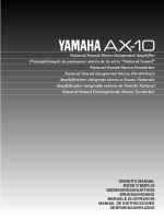 Yamaha AX-10-Owners-Manual 